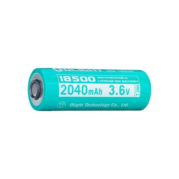 Olight 18500 2040mah Rechargeable Customized Battery For Javelot Mini, Javelot Tac, Odin Mini And Odin Gl Mini