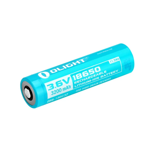 Olight 18650 3200mAh Customized Battery for S2R, S2R Baton II, Baton 3 Pro