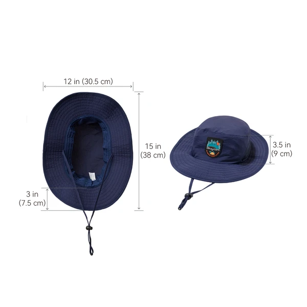 Olight Lightweight Outdoor Wide Brim Bucket Hat